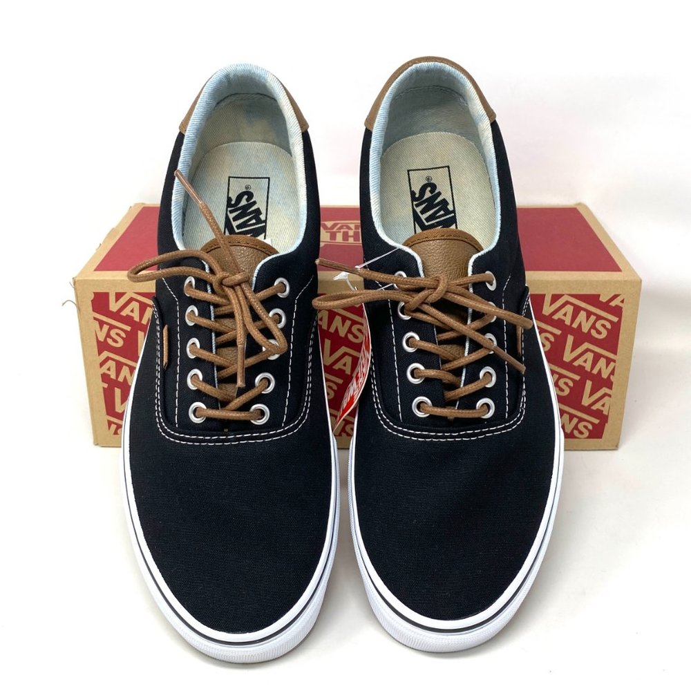 VANS Era 59 C&L Low Top Black Asid Denim Men’s Canvas Sneakers Size VN0A38FSQK3 - Picture 7 of 11
